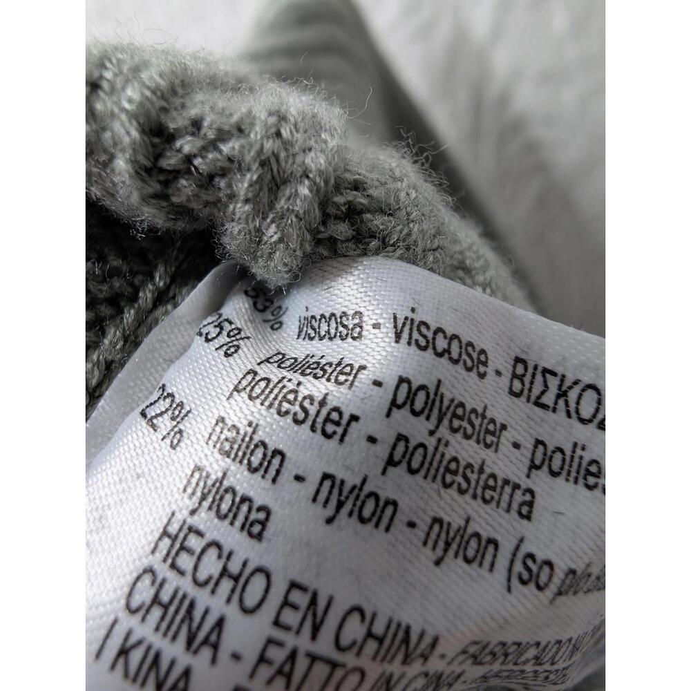 NWT Zara Ribbed Arm Warmers & Strapless Top Bodice Set Gray Green Size Medium - Picture 8 of 8